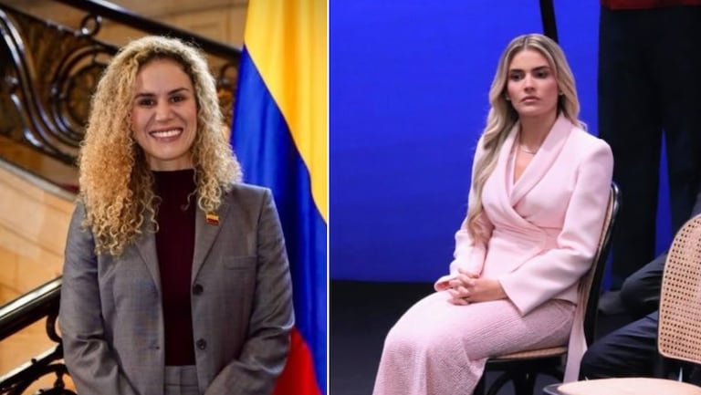 Ministra de Trabajo, Natalia López, expresa su apoyo a la primera dama, Ana Lucía Pineda.