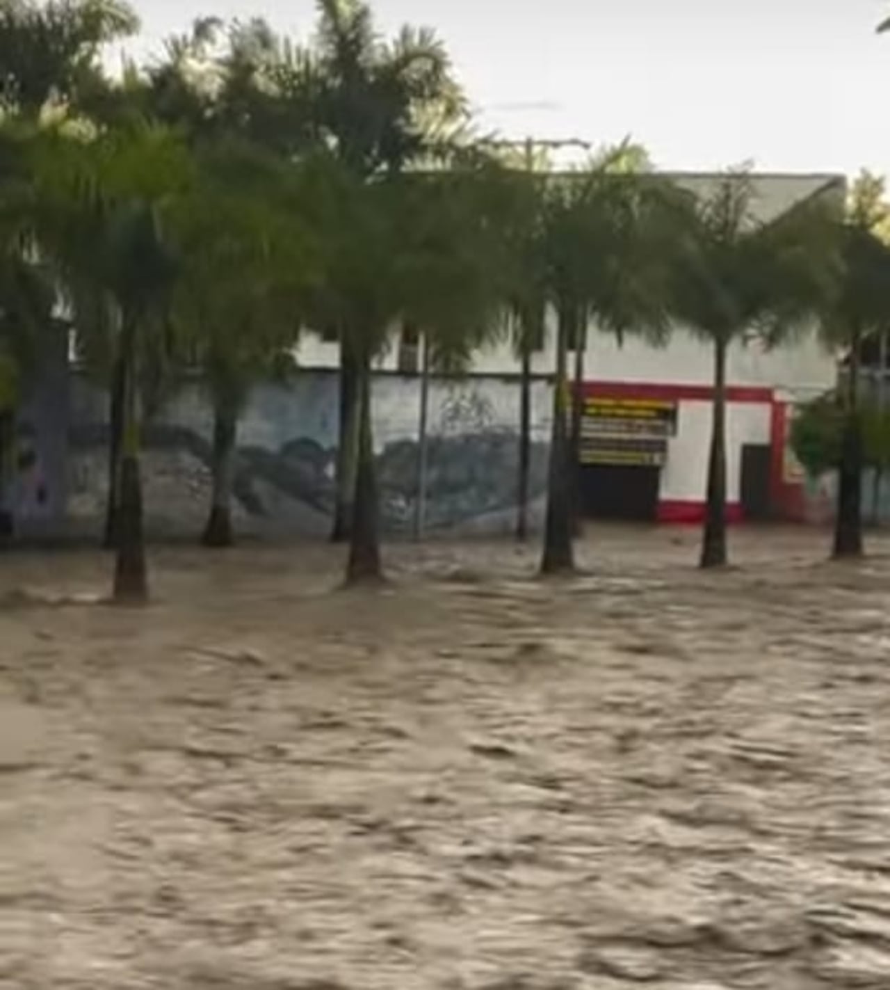 Desbordamiento del rio Tuluá