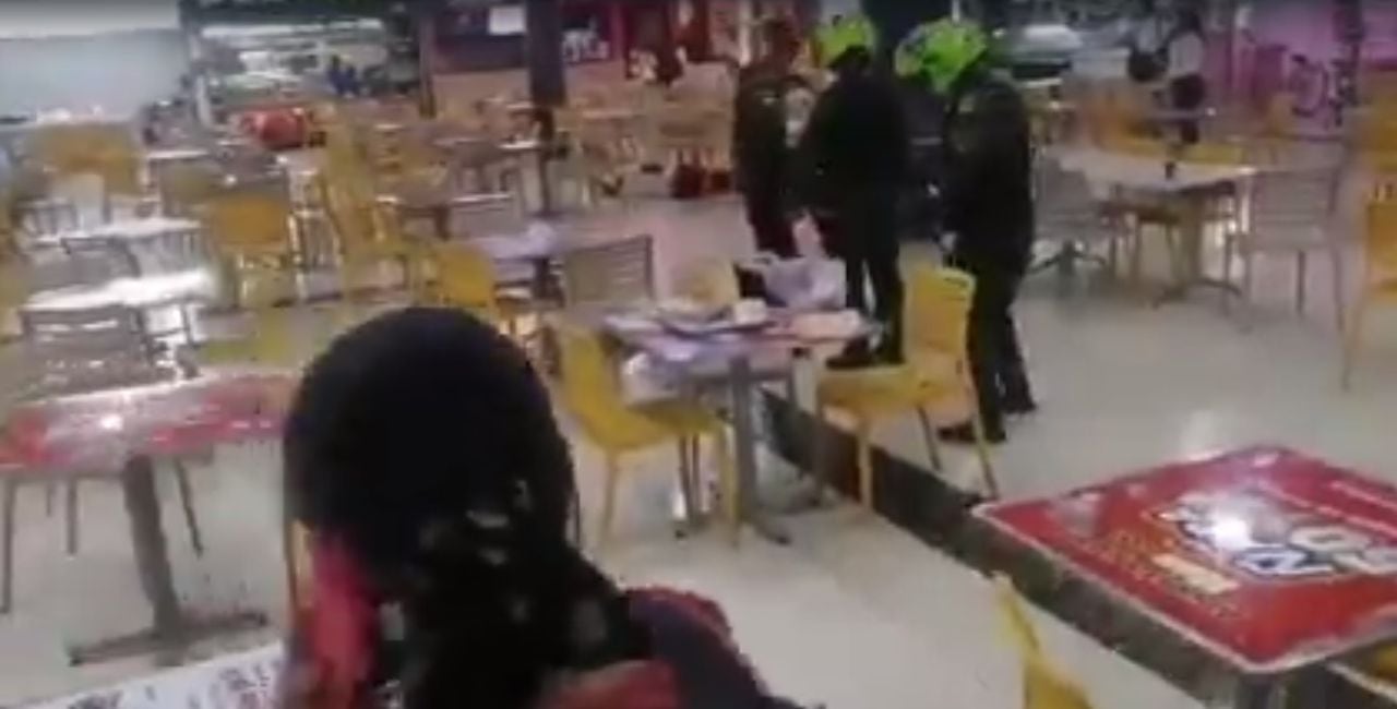 Balacera en centro comercial de Tuluá dejó dos heridos; esto es lo que se sabe.