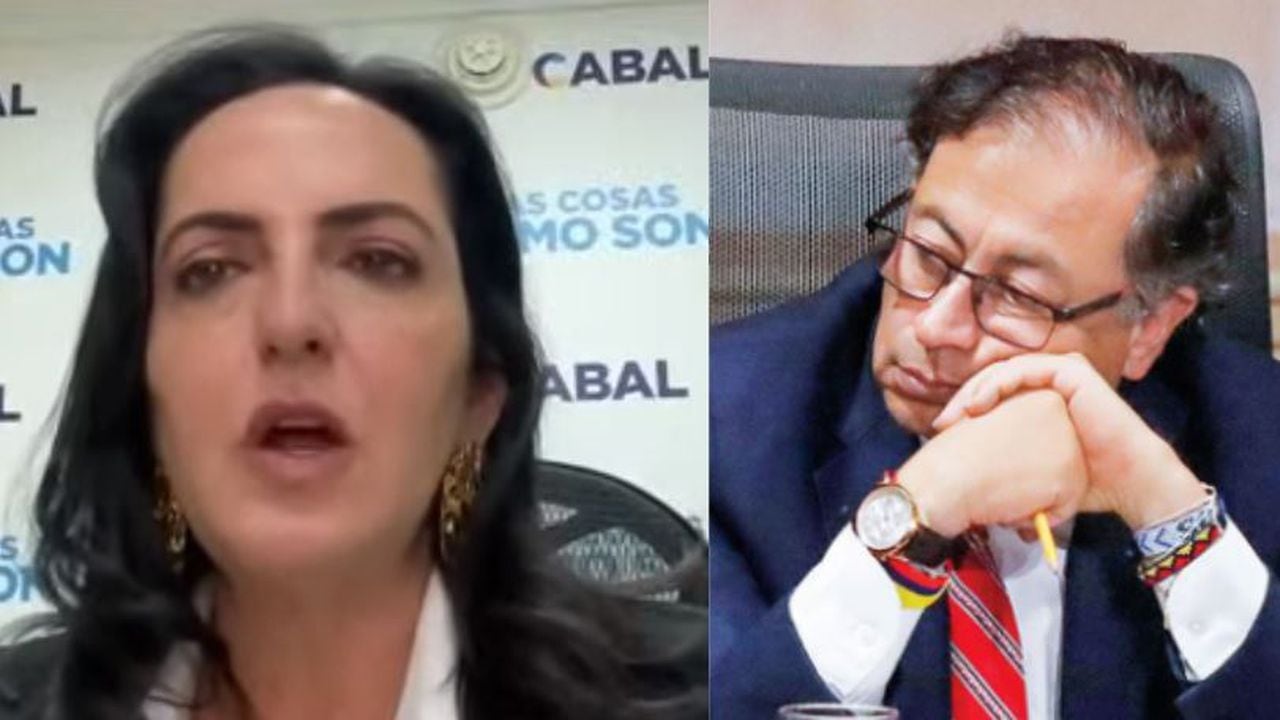 María Fernanda Cabal cuestionó a Gustavo Petro en SEMANA