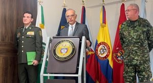 El ministro de la Defensa, Iván Velásquez, entregó un balance sobre la seguridad y defensa del primer año del gobierno Petro. Dijo que su reporte es positivo.