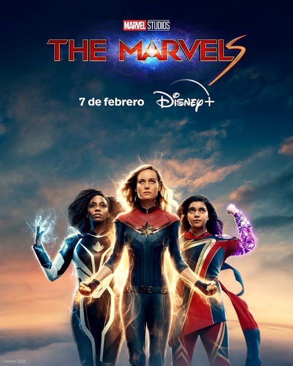 The Marvels es uno de los estrenos que llega a Disney+