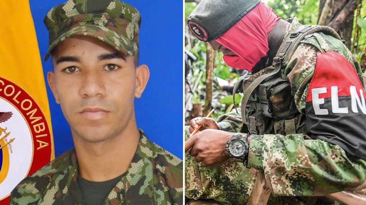 El ELN secuestró al soldado Ariel Ríos, en zona rural de Fortul, Arauca.