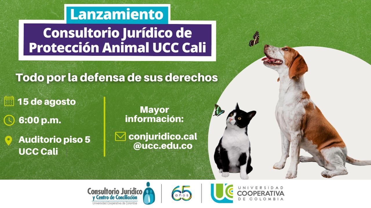 El nuevo Consultorio de Protección Animal de la Universidad Cooperativa de Colombia, en Cali, busca salvaguardar la vida de los animales mientras se fomenta la investigación en temas relacionados a la protección animal.
