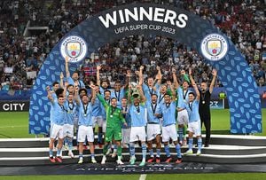 Manchester City campeón de la Supercopa