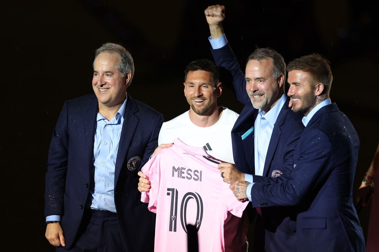 Messi y su presentación en el Inter de Miami.