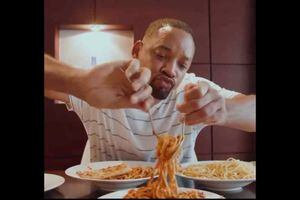 Video creado con IA de Will Smith comiendo espagueti