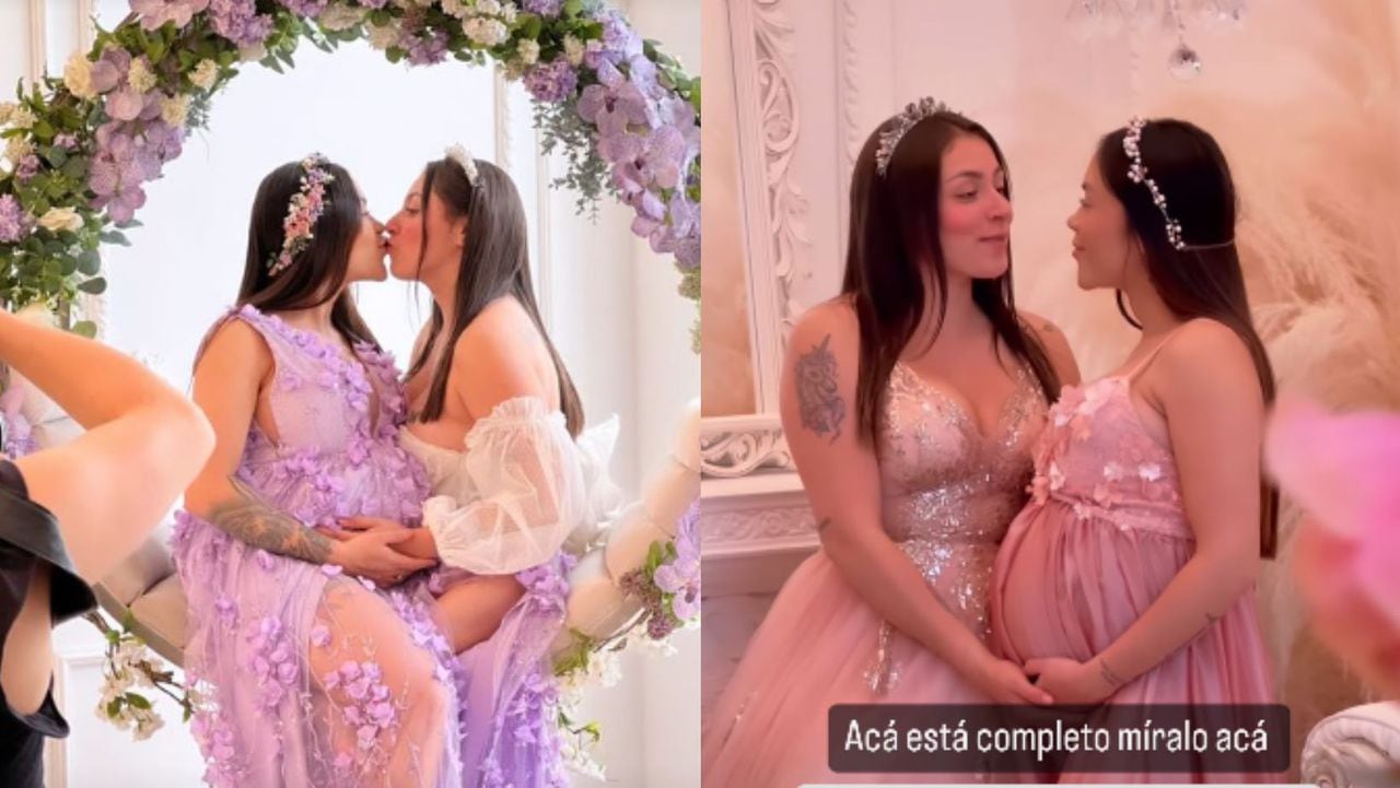 Epa Colombia compartió sesión fotográfica de su embarazo junto a Karol Samantha; las imágenes desataron todo tipo de reacciones