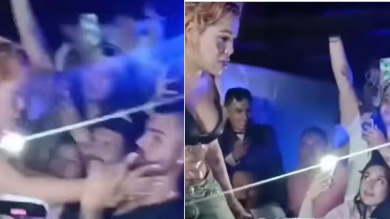 Yina Calderón intentó besar a un hombre, pero fue duramente rechazada