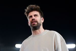 BARCELONA, SPAIN - MARCH 26: Gerard Pique, President of Kings League attends the Final Four of the Kings League Tournament 2023 at Spotify Camp Nou on March 26, 2023 in Barcelona, Spain. (Photo by Pedro Salado/Quality Sport Images/Getty Images)