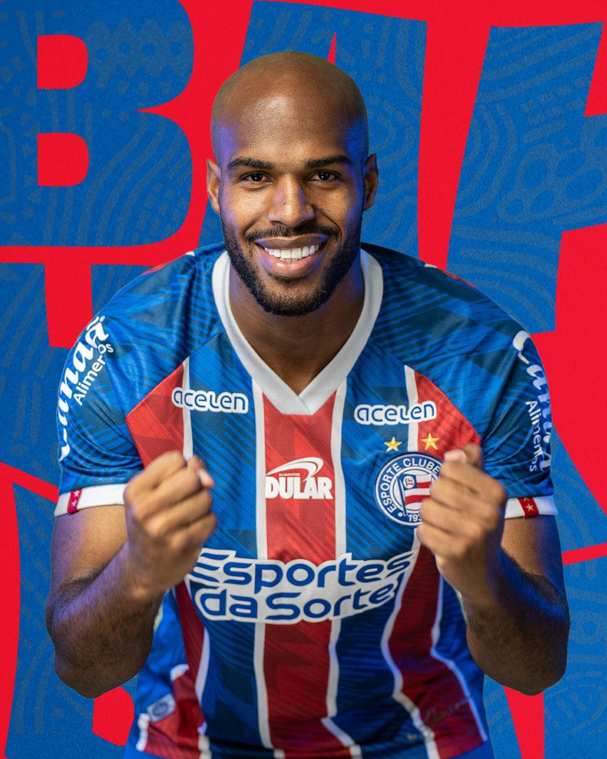 Óscar Estupiñán es nuevo jugador del Esporte Club Bahía