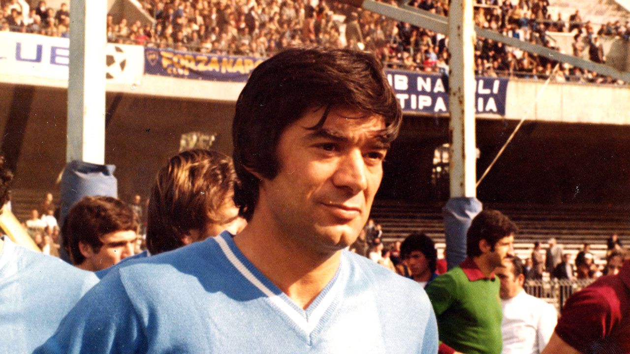Antonio Juliano, histórico jugador del Napoli y de la Selección de Italia