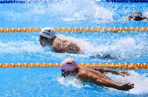 El nadador colombiano Ómar Pinzón fue gran protagonista en los Juegos Centroamericanos 2023.