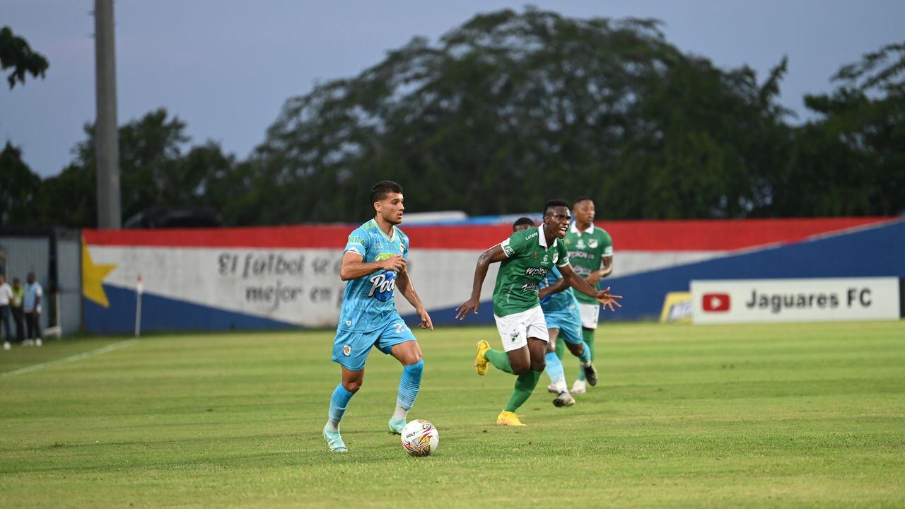 Deportivo Cali empató a un gol frente a Jaguares, por la fecha 19 de la Liga colombiana.