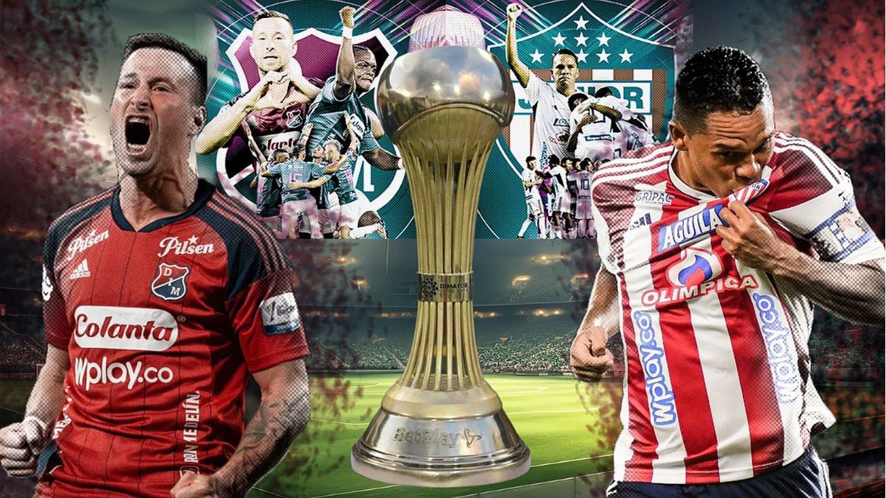 Luciano Pons y Carlos Bacca comandarán los ataques del Medellín y Junior, respectivamente, en el duelo de la gran final de la Liga II de 2023.