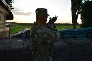 Combates entre la Fuerza Pública y disidencias Farc en el Cauca.
