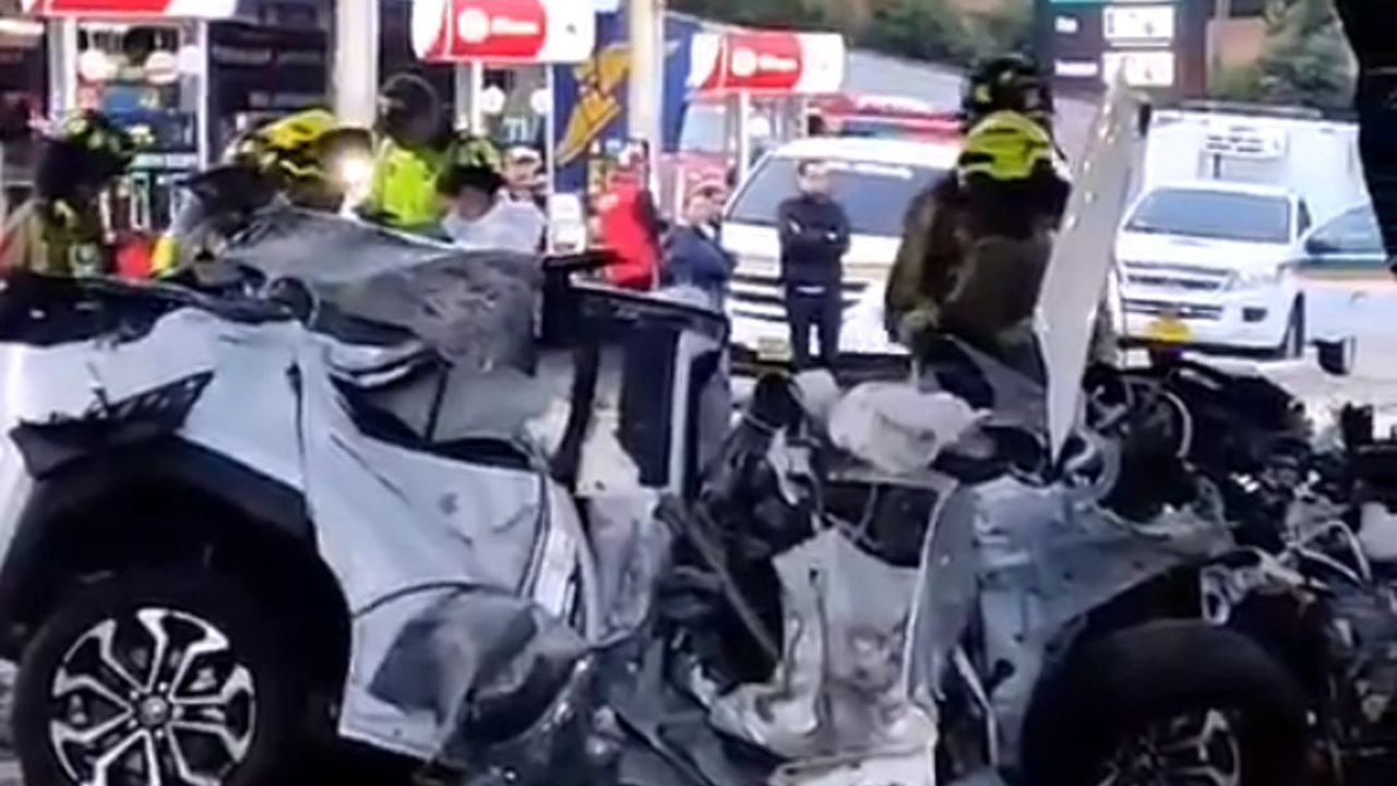 Grave accidente se registró el 8 de marzo del 2024 en el norte de Bogotá