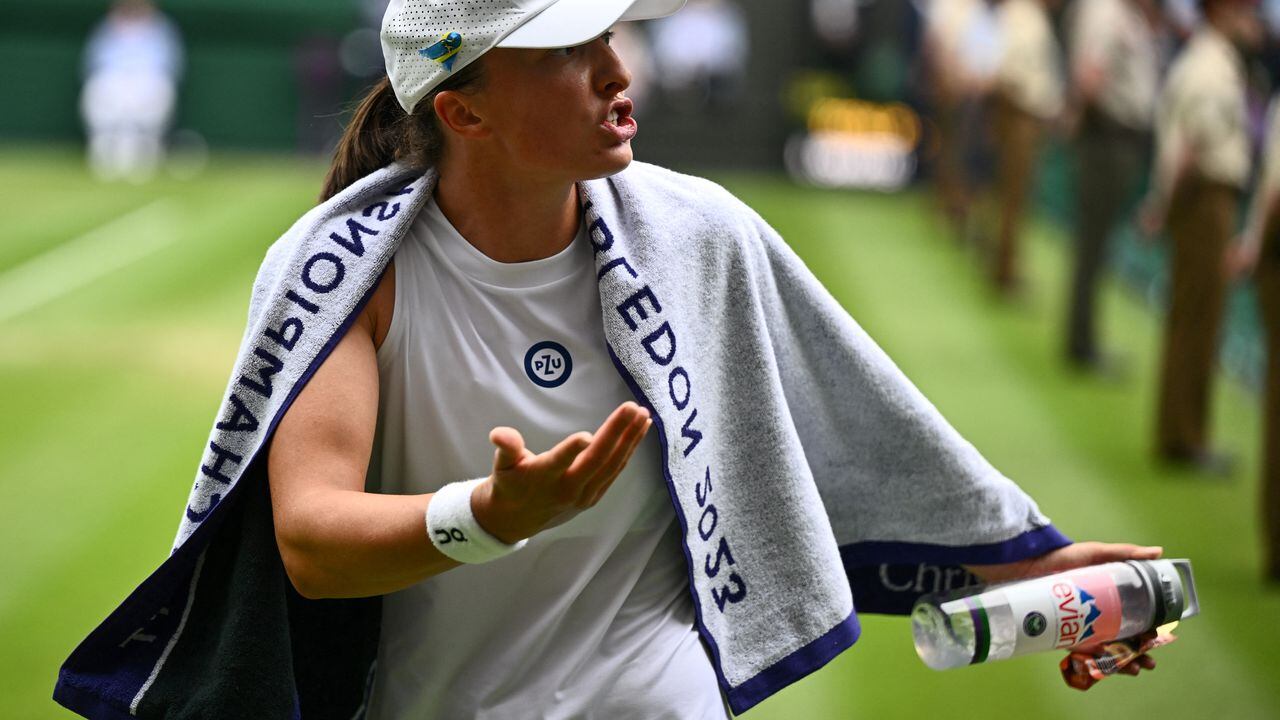La polaca Iga Swiatek fue eliminada de Wimbledon por la ucraniana Elina Svitolina.