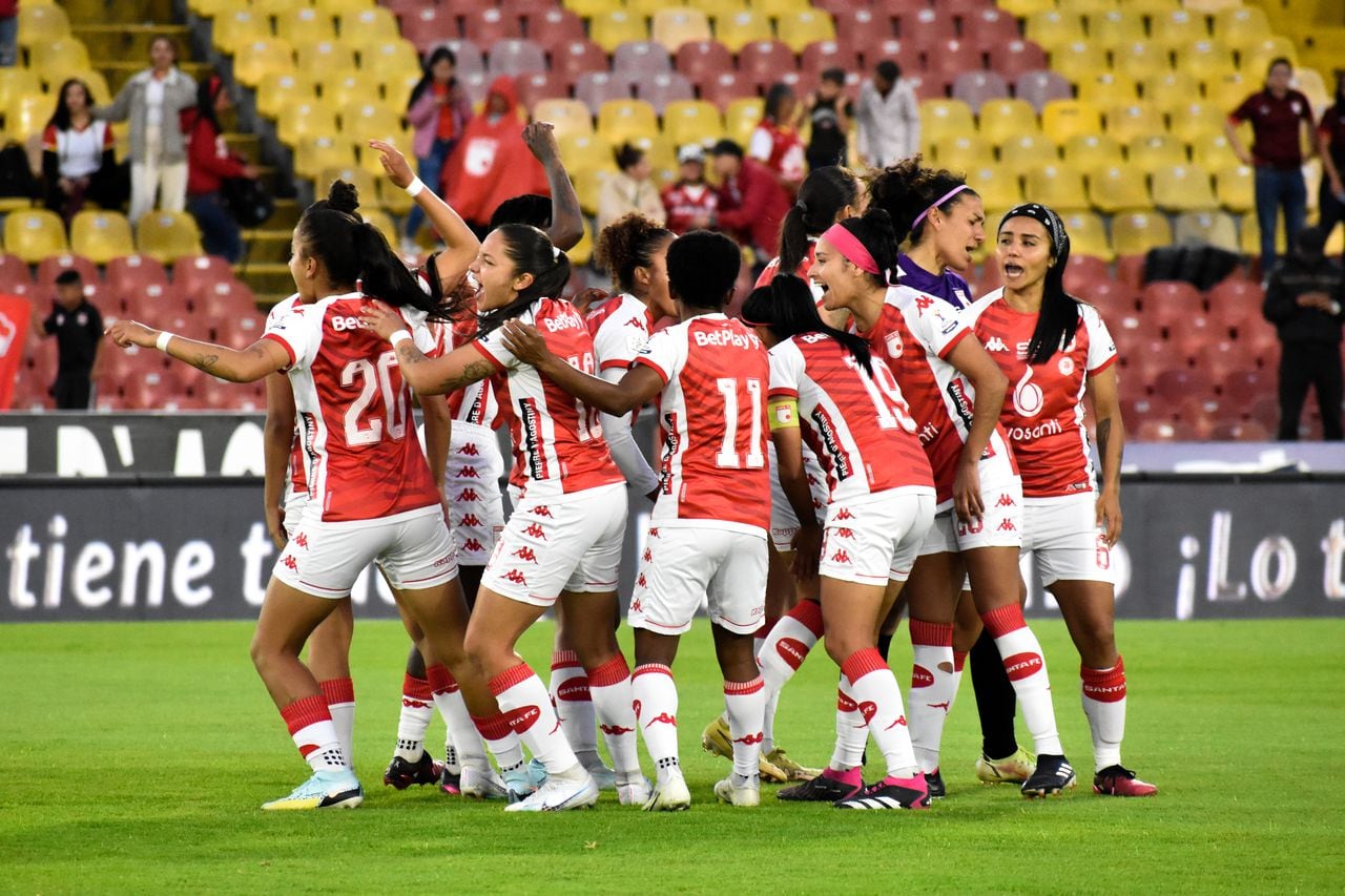 Santa Fe celebra el paso a la gran final de la Liga Femenina 2023