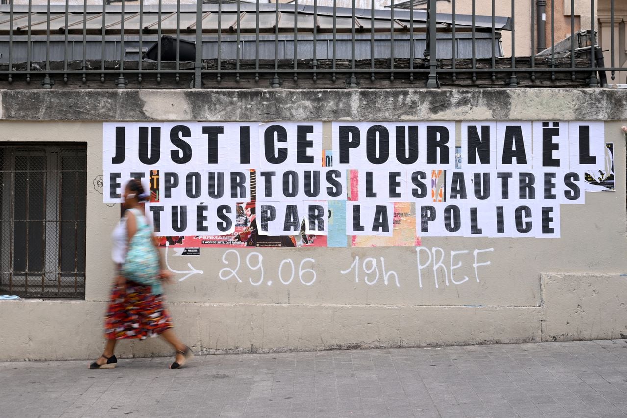 Nahel recibió disparos de la policía francesa en el suburbio parisino de Nanterre el pasado 27 de junio.
