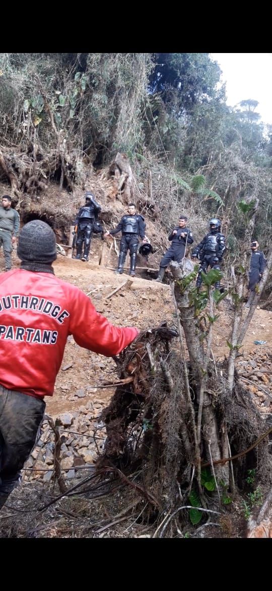 Los operativos contra la minería en Los Farallones se realizan desde hace un mes.