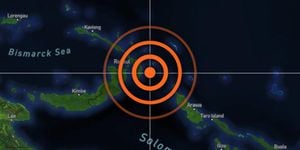 Dos temblores, uno de 6,7 y otro de 7,0, sacudieron Papua Nueva Guinea.