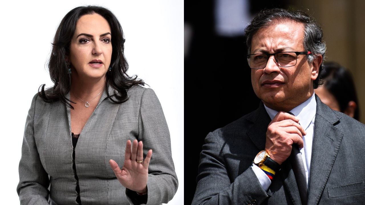 La senadora volvió a criticar al presidente Gustavo Petro tras conocerse la desfavorabilidad que tiene los colombianos frente al mandatario.