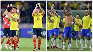 Colombia y Brasil; la gran diferencia en el valor de mercado de cada una.
