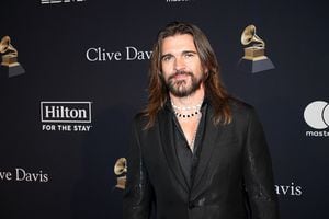 BEVERLY HILLS, CALIFORNIA - FEBRUARY 04: (FOR EDITORIAL USE ONLY) Juanes attends the Pre-GRAMMY Gala & GRAMMY Salute To Industry Icons Honoring Julie Greenwald & Craig Kallman at The Beverly Hilton on February 04, 2023 in Beverly Hills, California. (Photo by Jeff Kravitz/FilmMagic)