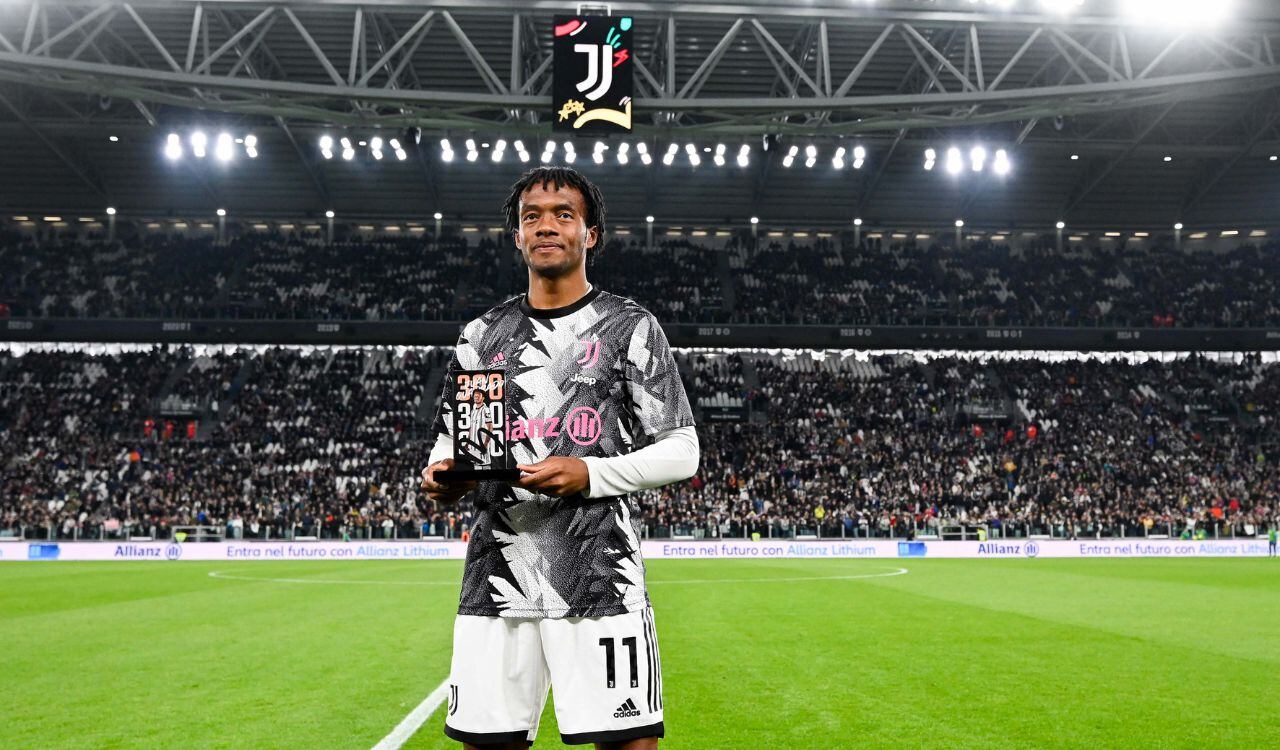 Juan Guillermo Cuadrado recibió reconocimiento en Juventus.