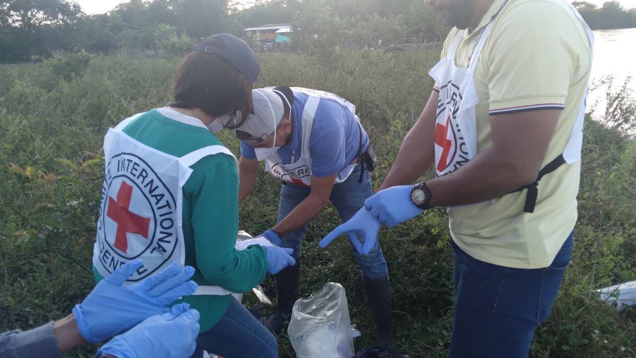 El Comité Internacional de la Cruz Roja  realizó labor humanitaria en Putumayo.