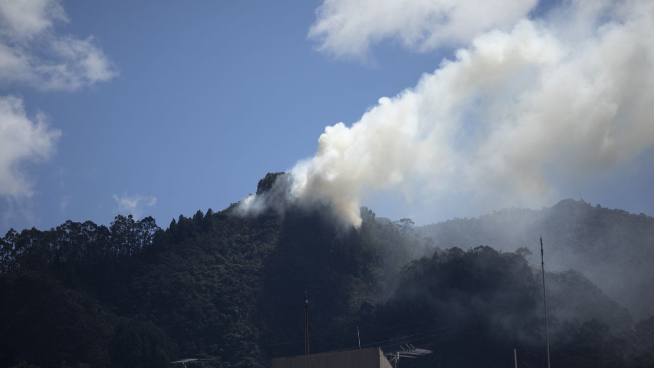 Incendio forestal en los cerros orientales, Bogotá
Enero 22 de 2024
