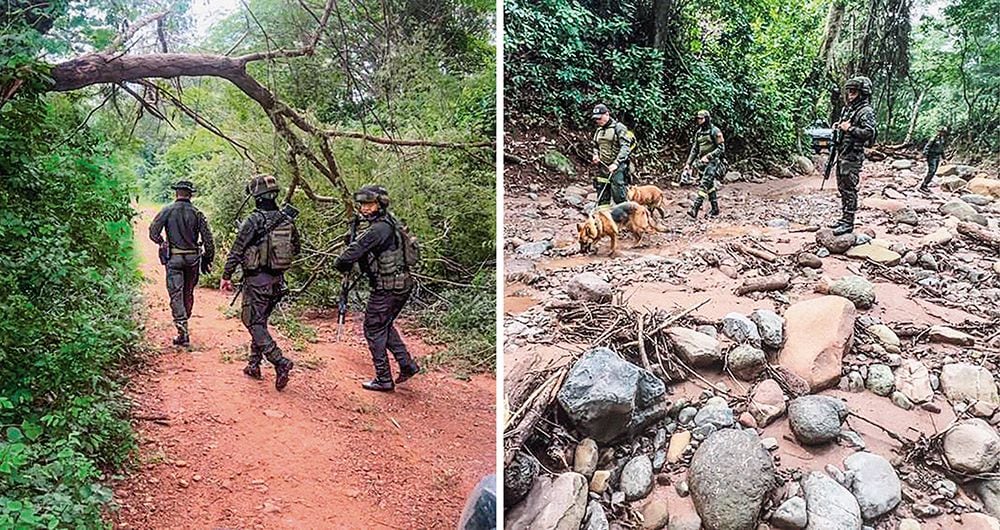   El ELN se llevó a zona de frontera con Venezuela, por un camino de herradura, al papá de Lucho Díaz. El acceso al terreno es difícil hasta para la fuerza pública.