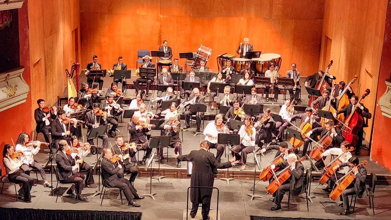 Orquesta Filarmónica de Cali.