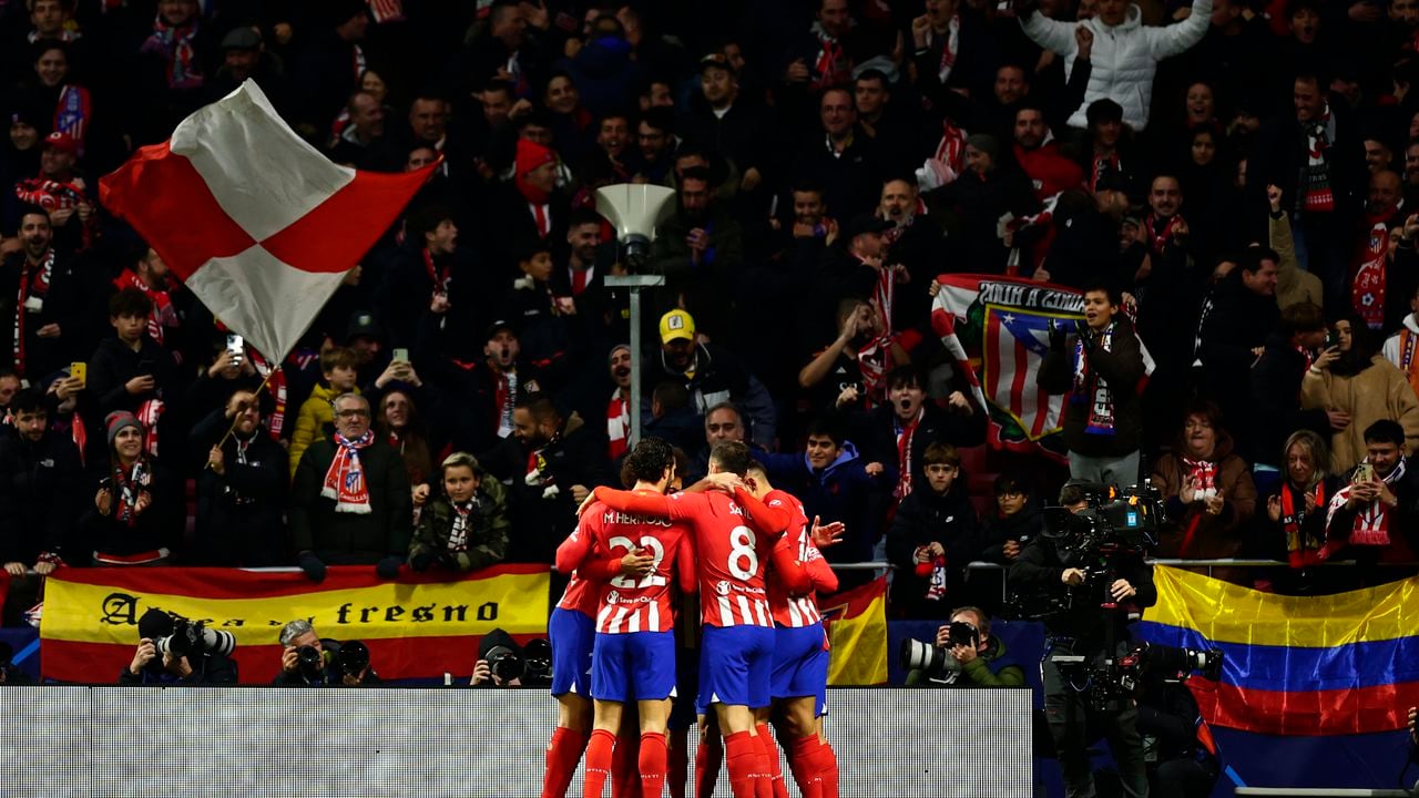Atlético de Madrid vs Lazio - fecha 6 - Champions League